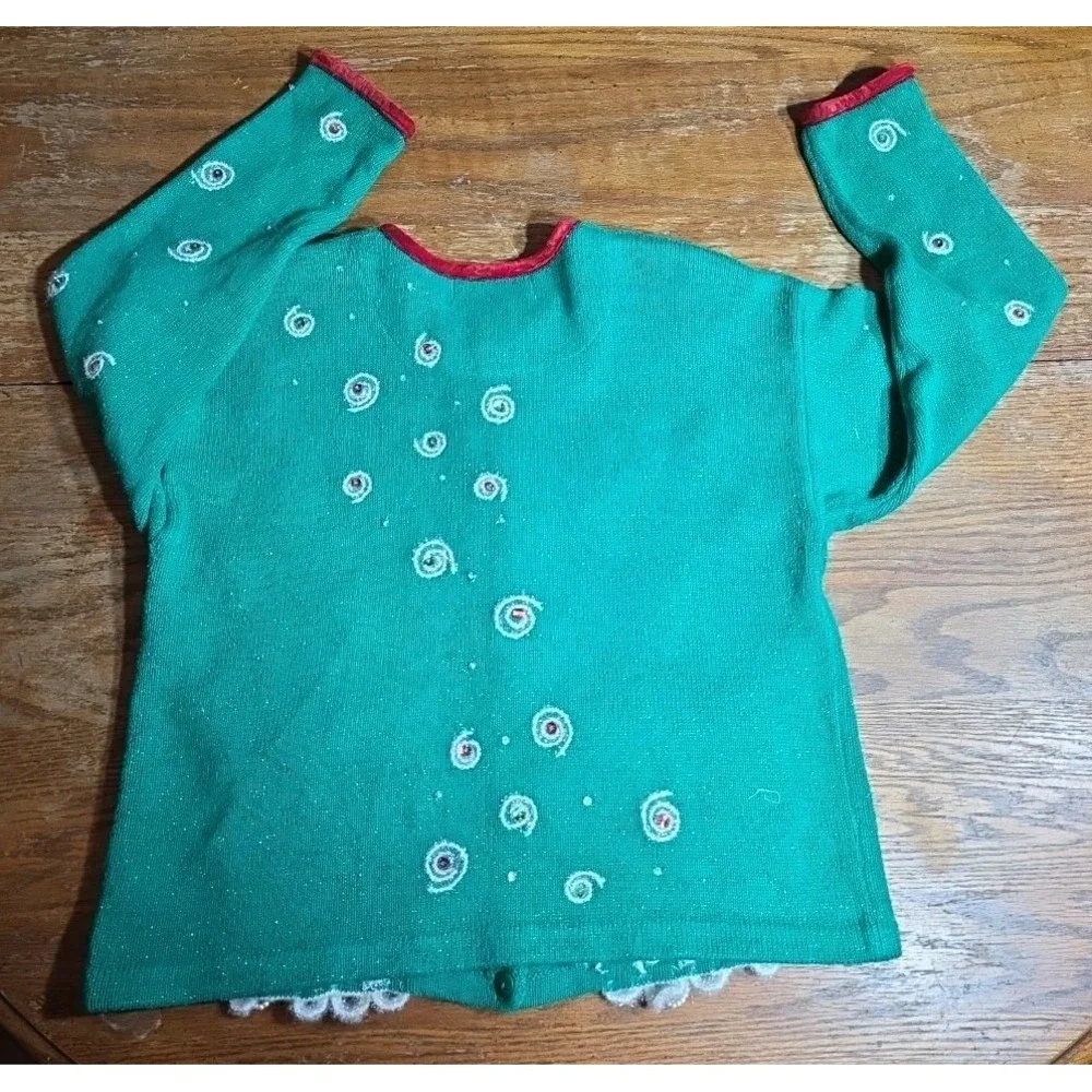 Design Options by Philip and Jane Gordon Womens Christmas Sweater Size M Vintage